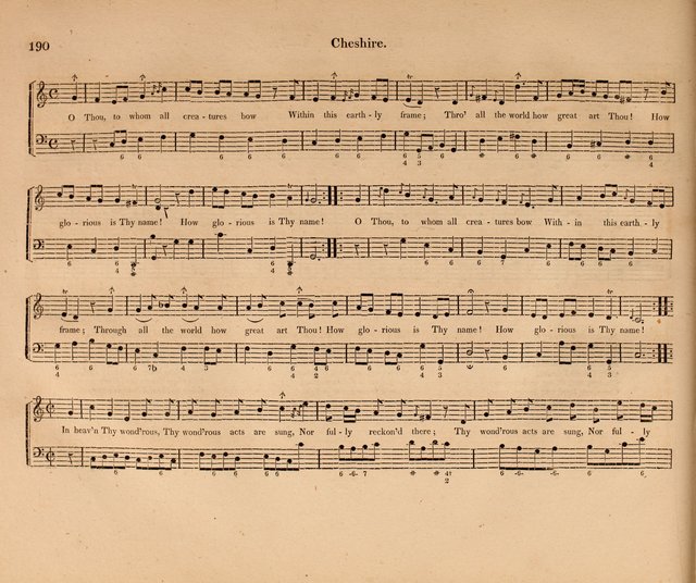 Harmonia Sacra: a Compilation of Psalm and Hymn Tunes [from the most celebrated European masters] page 190
