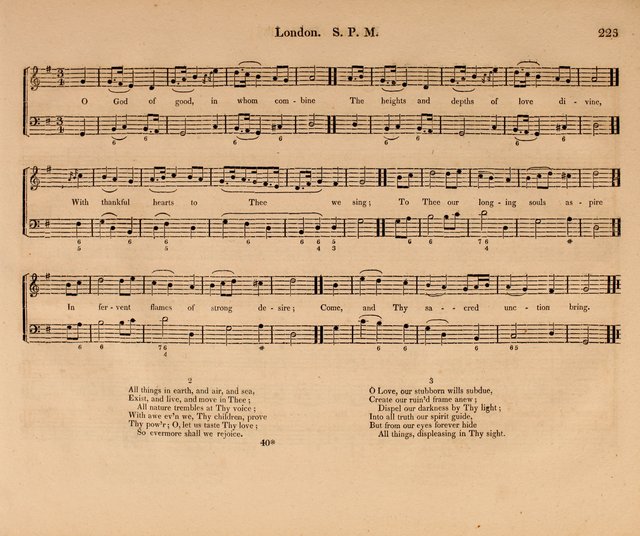 Harmonia Sacra: a Compilation of Psalm and Hymn Tunes [from the most celebrated European masters] page 223