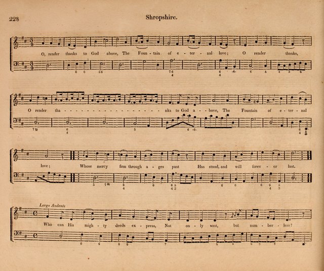 Harmonia Sacra: a Compilation of Psalm and Hymn Tunes [from the most celebrated European masters] page 228