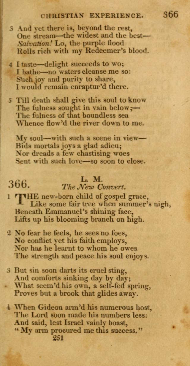 Hymns, Selected and Original: for public and private worship (1st ed.) page 251