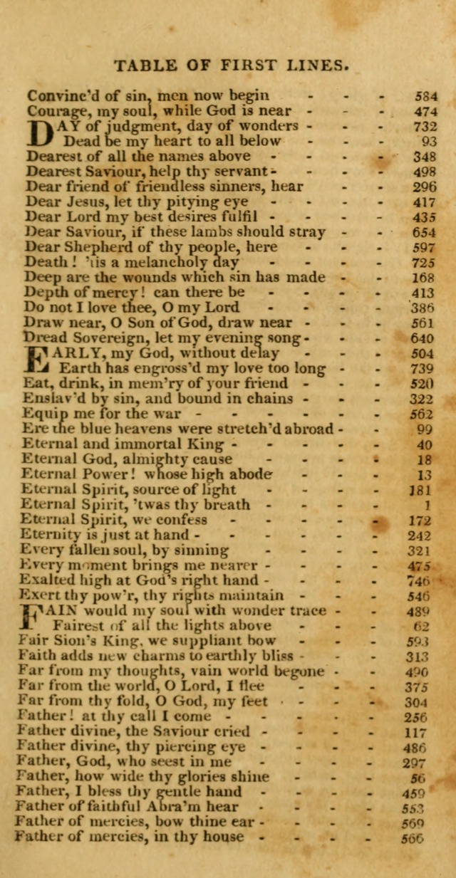 Hymns, Selected and Original: for public and private worship (1st ed.) page 523