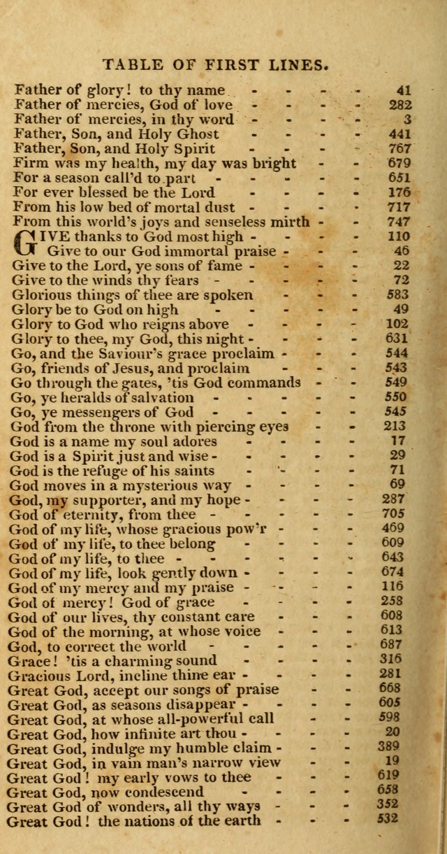 Hymns, Selected and Original: for public and private worship (1st ed.) page 524
