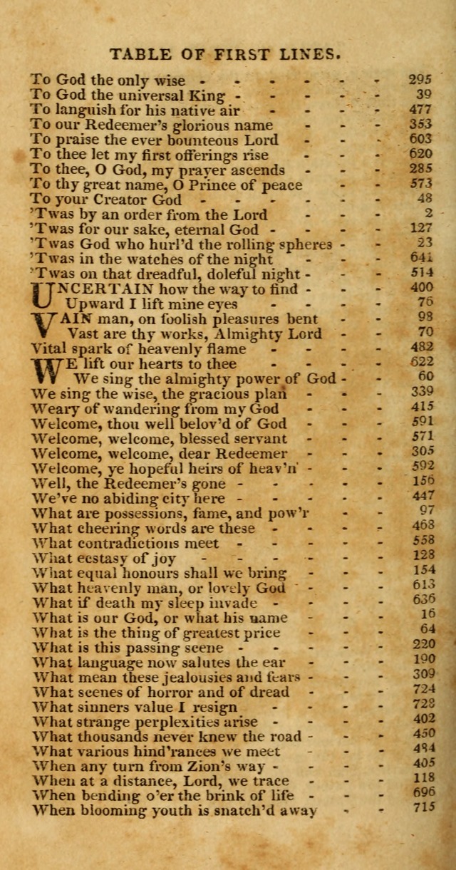 Hymns, Selected and Original: for public and private worship (1st ed.) page 534