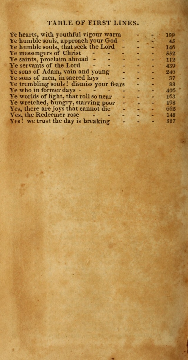 Hymns, Selected and Original: for public and private worship (1st ed.) page 536