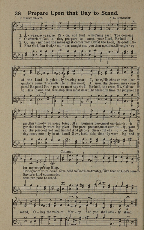 Hymns of the Second Coming of Our Lord Jesus Christ page 38