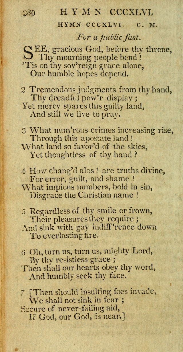 The Hartford Selection of Hymns from the most approved authors to which are added, a number never before published. page 295