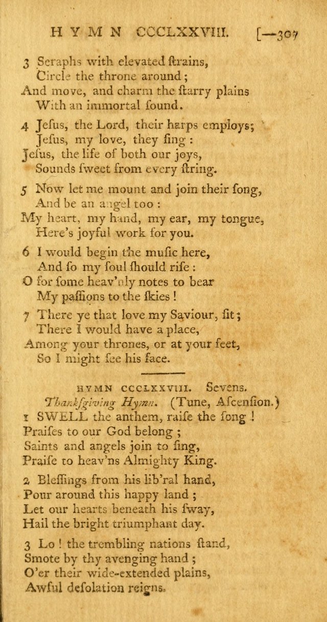 The Hartford Selection of Hymns from the Most Approved Authors: to which are added a number never before published page 312