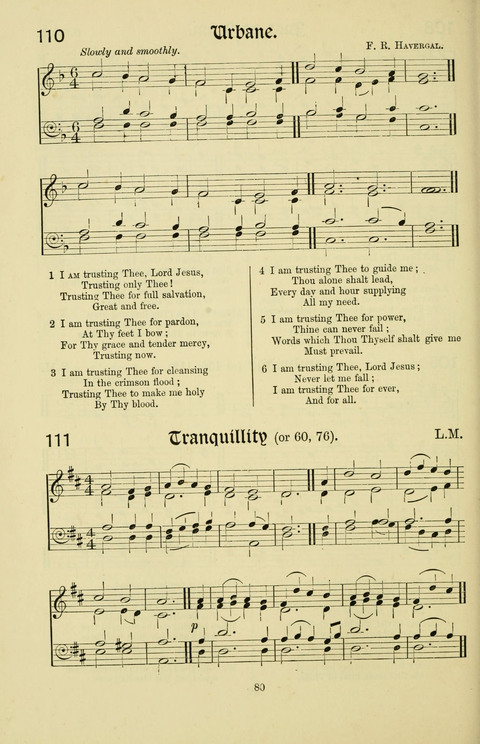 Hymns and Songs: for Mission Services and Conventions, with tunes (Enlarged ed.) page 80