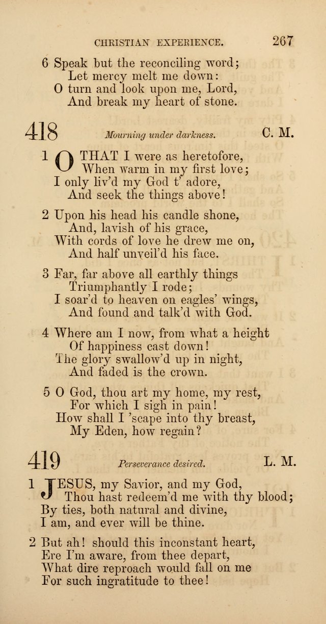 Hymns: selected and original, for public and  private worship (4th ed. 3rd rev. ed.) page 285