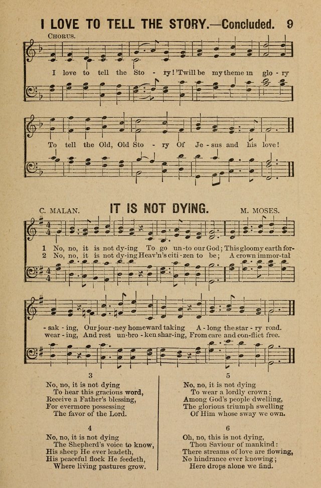 The Helper in Sacred Song: for Sunday-schools, churches, and devotional services page 9