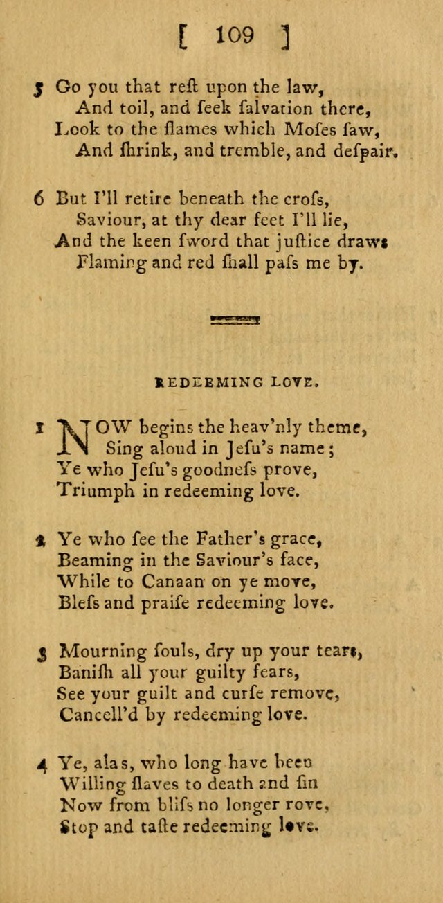 Hymns and Spiritual Songs for the use of Christians page 116