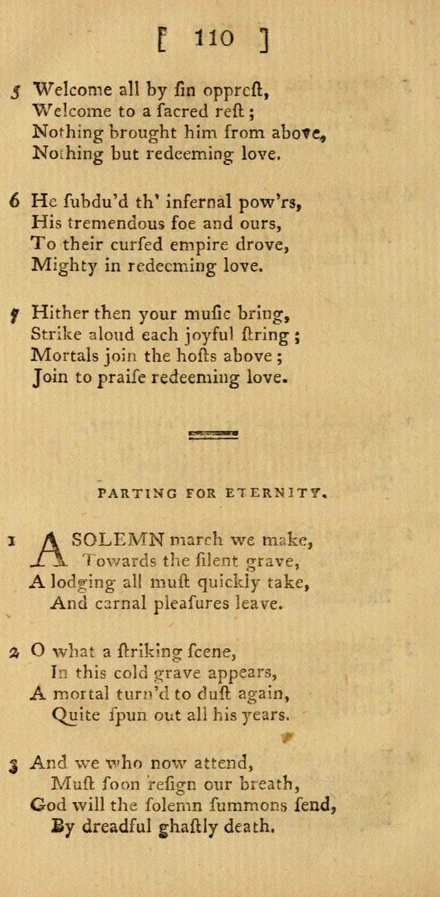 Hymns and Spiritual Songs for the use of Christians page 117