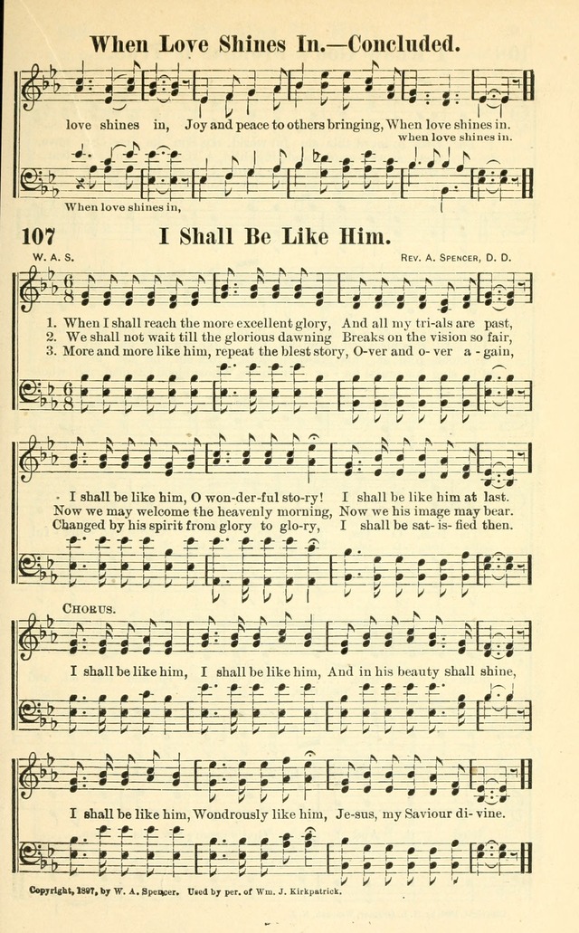Hymns and Spiritual Songs Number Two: compiled especially for the evangelistic service, Sunday school and young people