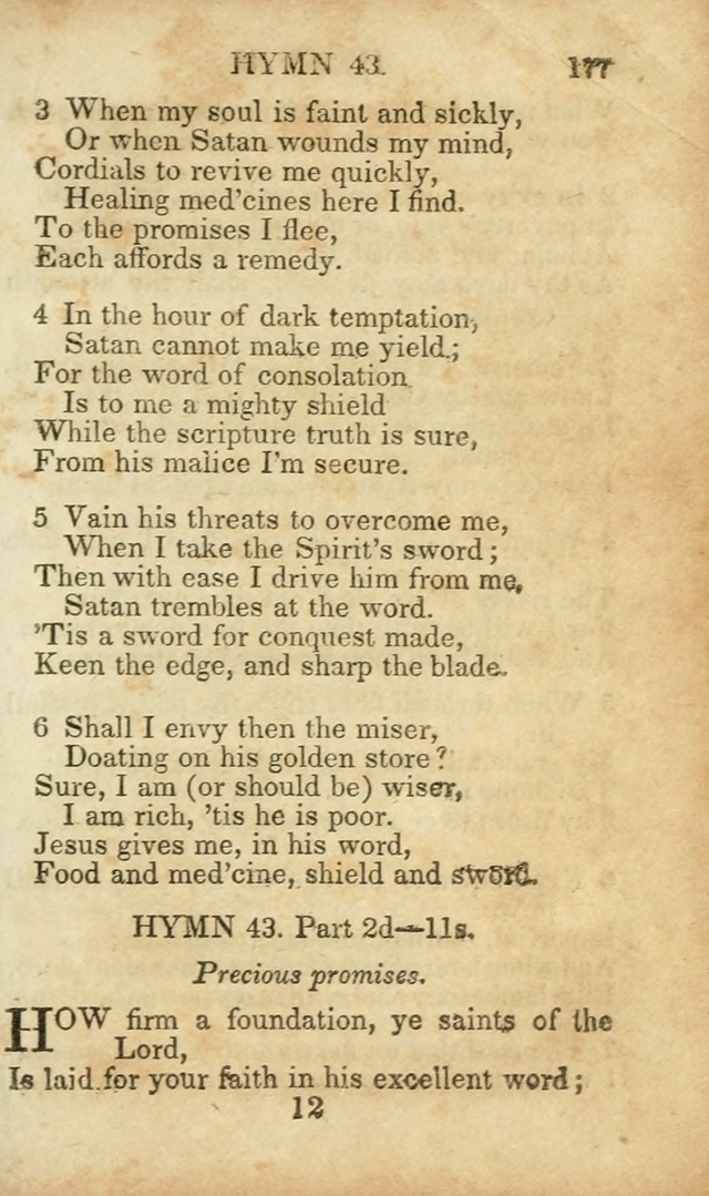 Hymns and Spiritual Songs, Original and Selected, for the Use of Christians. (8th ed.) page 182