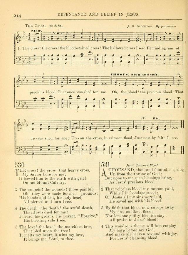Hymns for the Sanctuary and Social Worship: with tunes page 214