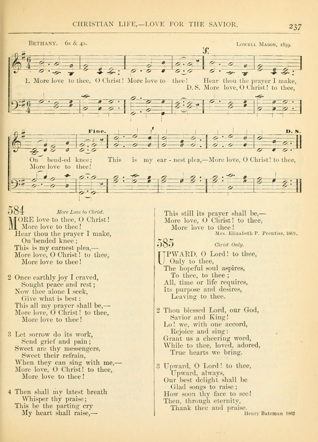 Hymns for the Sanctuary and Social Worship: with tunes page 237
