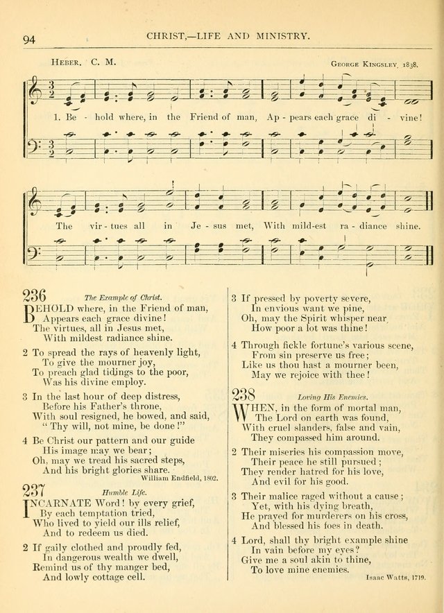 Hymns for the Sanctuary and Social Worship: with tunes page 96