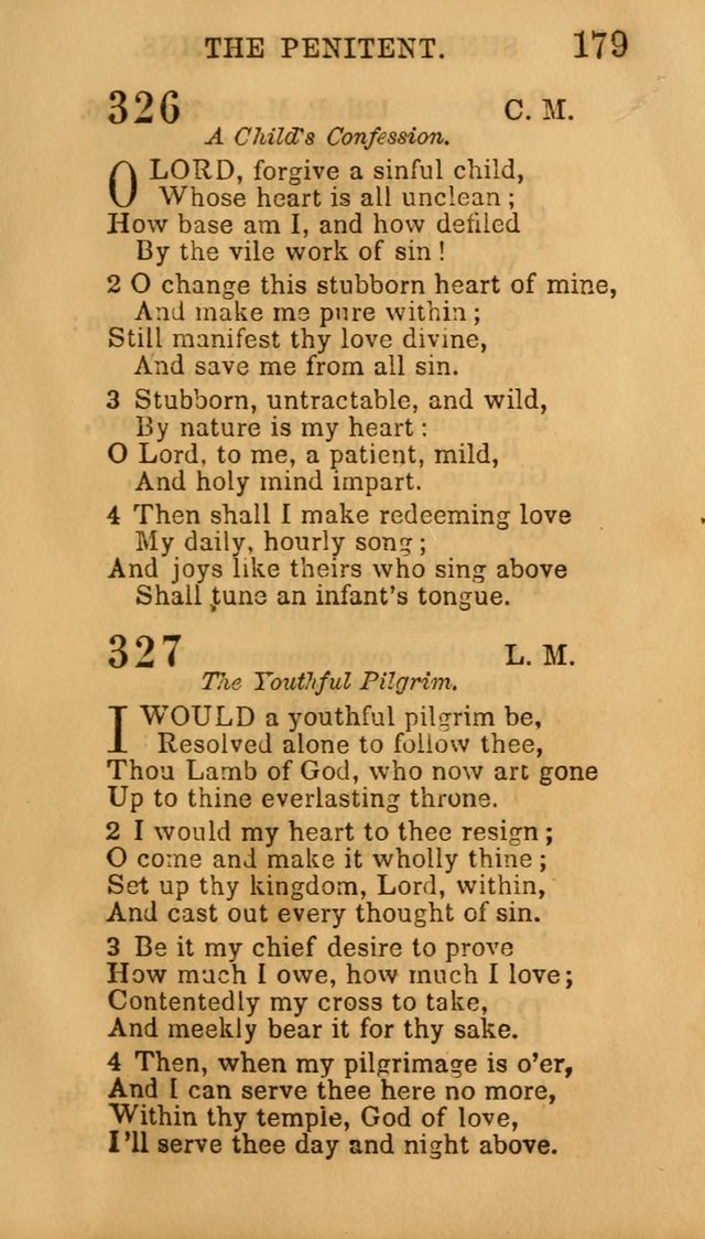 Hymns for Sunday Schools, Youth, and Children page 185
