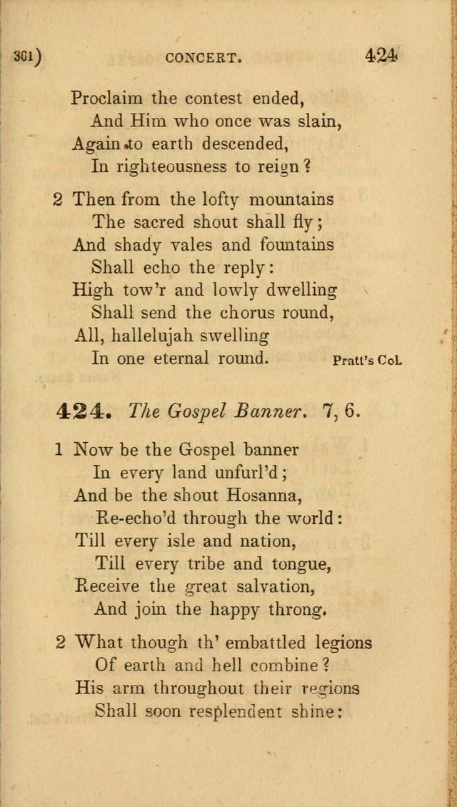 Hymns for Social Worship: selected from Watts, Doddridge, Newton, Cowper, Steele and others page 361