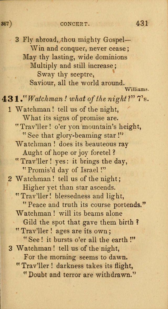 Hymns for Social Worship: selected from Watts, Doddridge, Newton, Cowper, Steele and others page 367