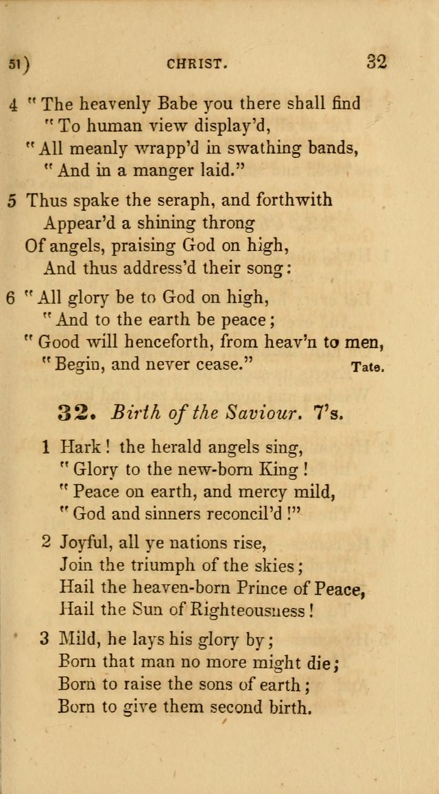 Hymns for Social Worship: selected from Watts, Doddridge, Newton, Cowper, Steele and others page 51