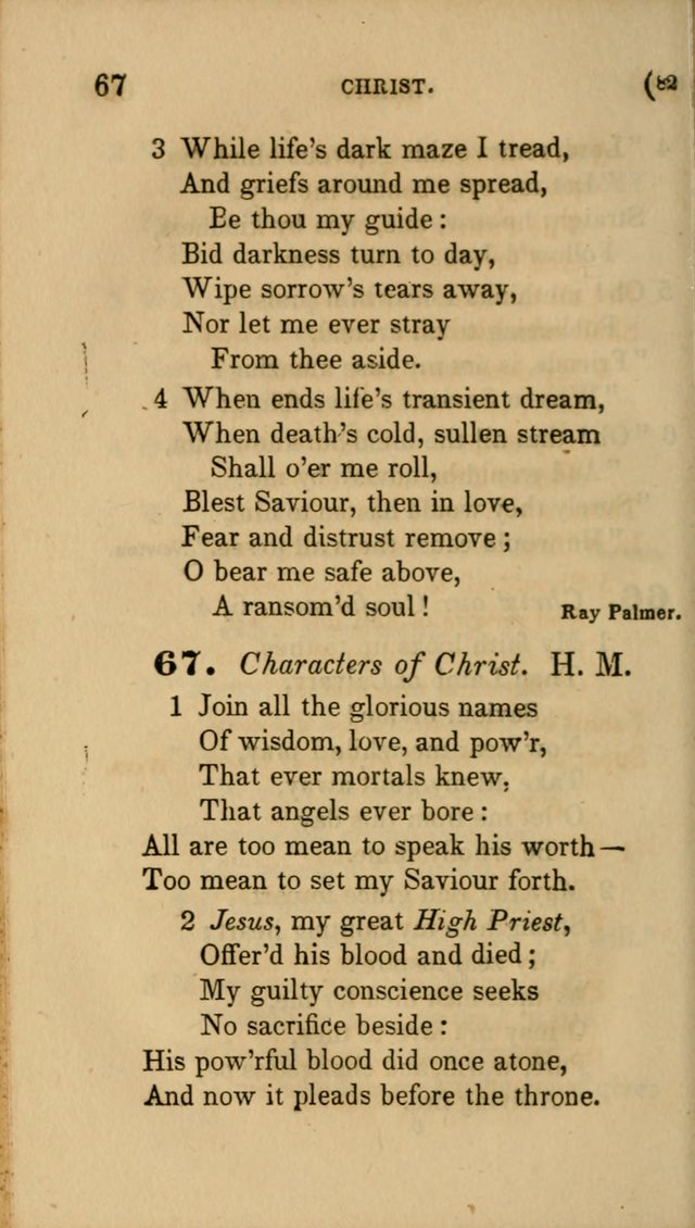 Hymns for Social Worship: selected from Watts, Doddridge, Newton, Cowper, Steele and others page 82