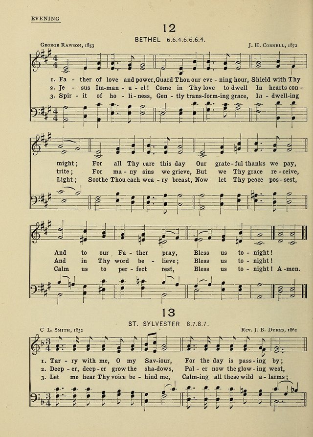 Hymns and Tunes for Schools page 10