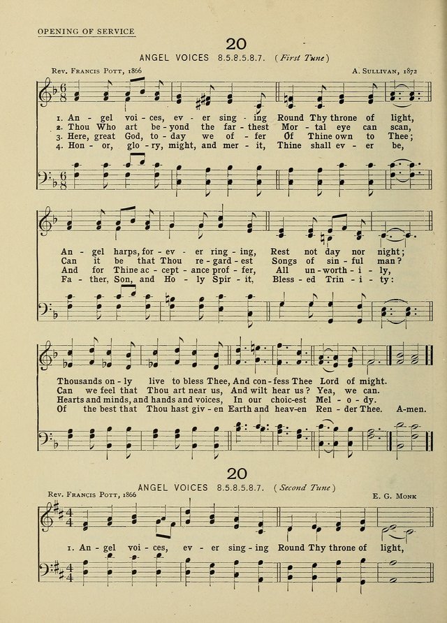 Hymns and Tunes for Schools page 16