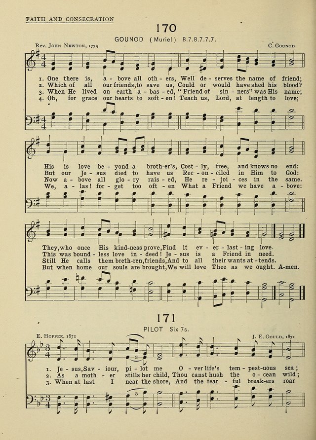 Hymns and Tunes for Schools page 168