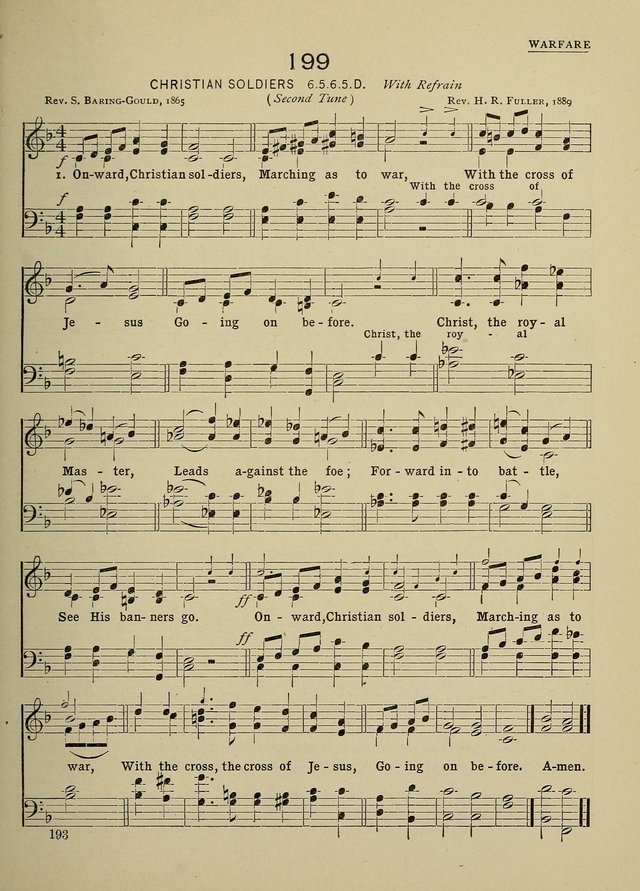 Hymns and Tunes for Schools page 193