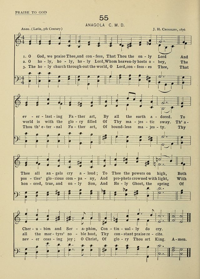 Hymns and Tunes for Schools page 50