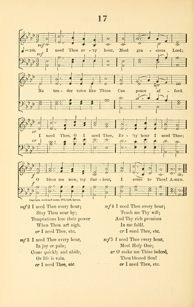 Hymns with Tunes to accompany Hymns and Prayers for the use of the Army and Navy page 19