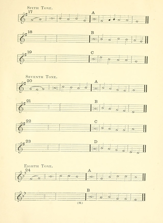 Hymn Tunes: being further contributions to the hymnody of the church page 91
