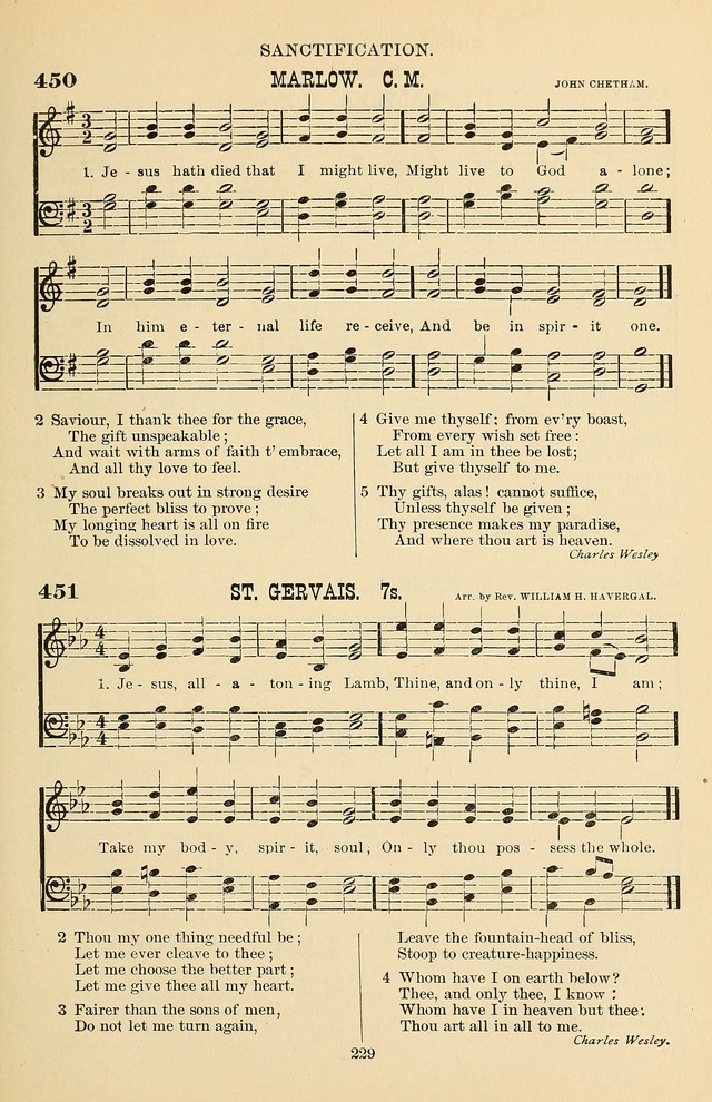 Hymn and Tune Book of the Methodist Episcopal Church, South (Round Note Ed.) page 229
