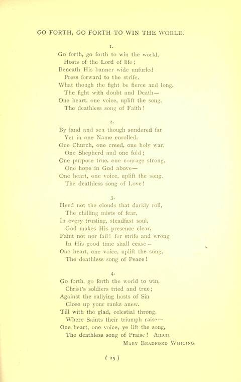 Hymn Tunes and Carols page 15