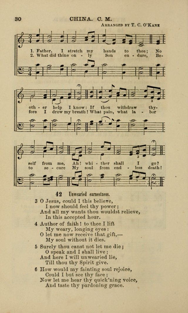 Hymns and Tunes for Prayer and Social Meetings page 30