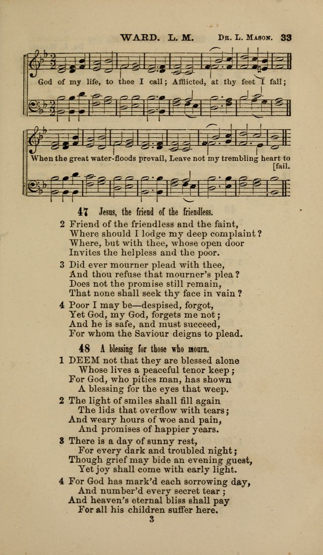 Hymns and Tunes for Prayer and Social Meetings page 33