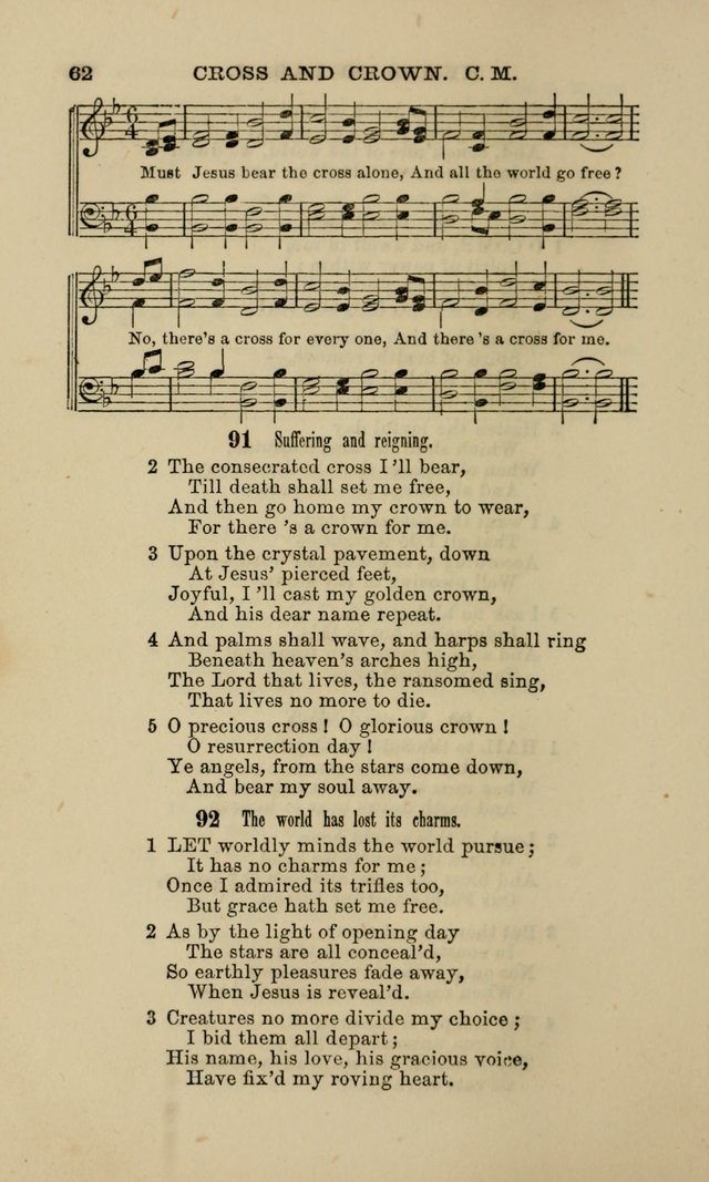 Hymns and Tunes for Prayer and Social Meetings page 62