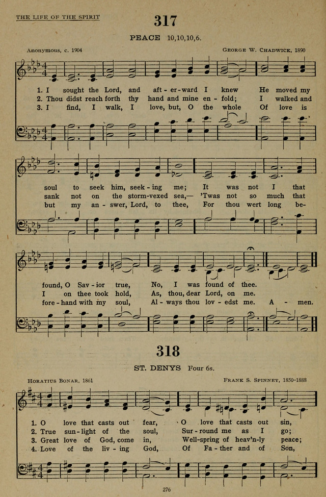 Hymns of the United Church page 276