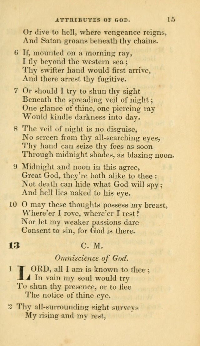 Hymns selected from various authors: for the use of the Evangelical Association, and all lovers of pious devotion (5th ed.) page 15