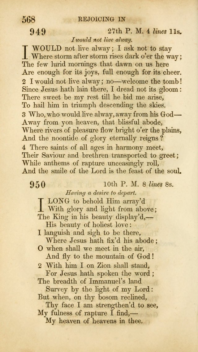 Hymns for the Use of the Methodist Episcopal Church. Rev. ed. page 575
