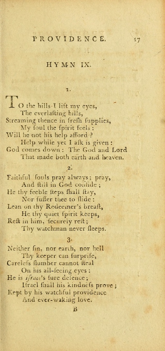 Hymns for the Use of the Society of United Christian Friends: with their constitution annexed page 17