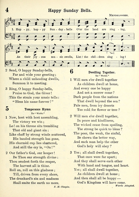 Heart and Voice: a collection of Songs and Services for the Sunday School and the Home page 122