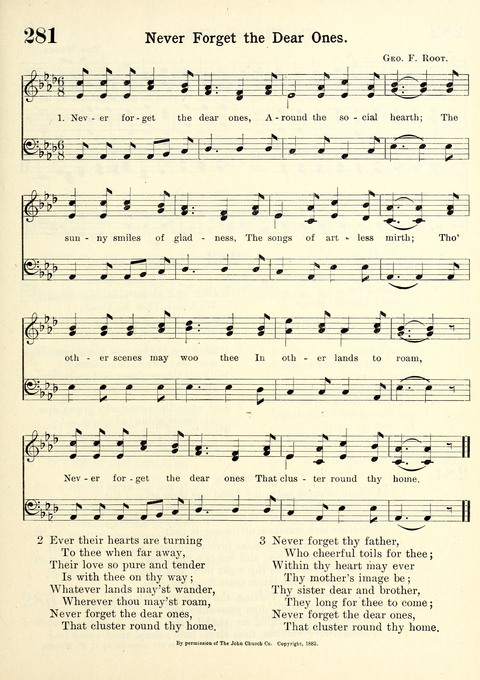 Heart and Voice: a collection of Songs and Services for the Sunday School and the Home page 318