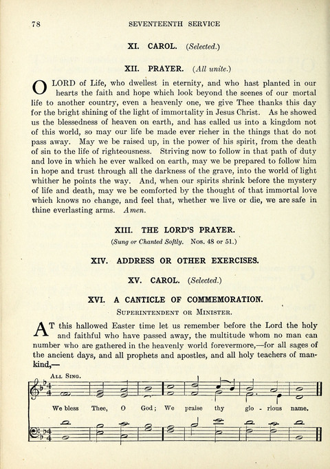 Heart and Voice: a collection of Songs and Services for the Sunday School and the Home page 83