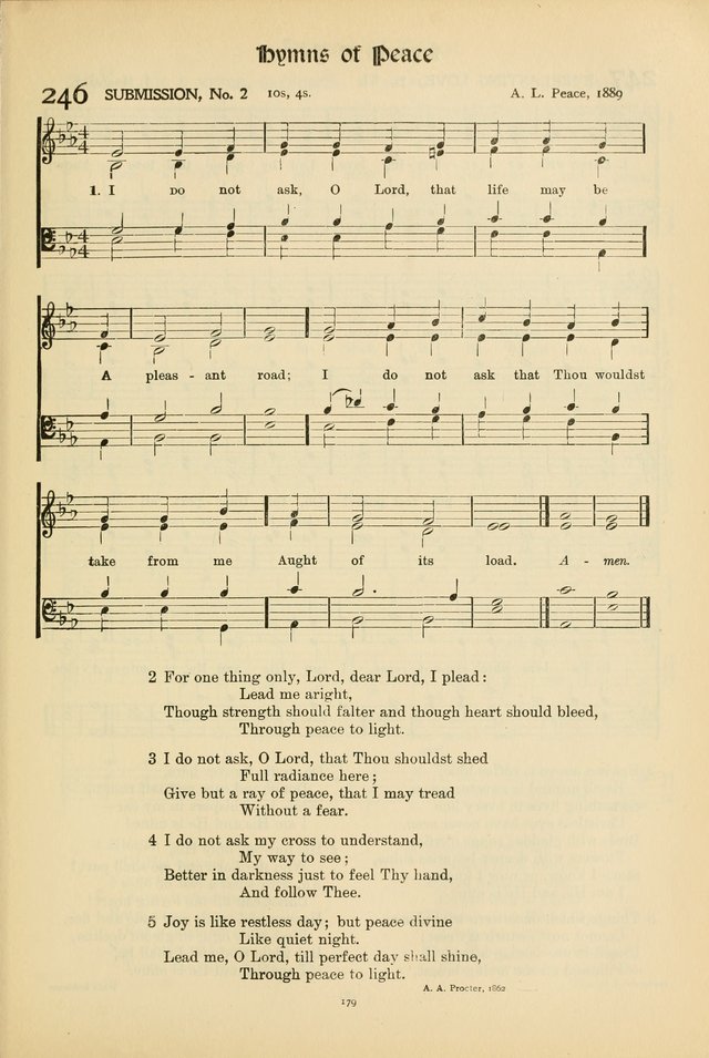 Hymns of Worship and Service. (Chapel ed.) page 179