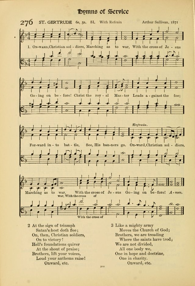 Hymns of Worship and Service. (Chapel ed.) page 200