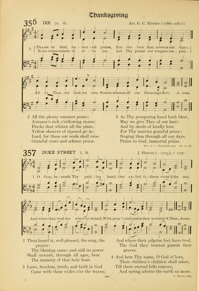 Hymns of Worship and Service. (Chapel ed.) page 260