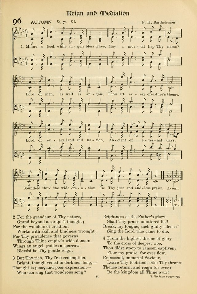 Hymns of Worship and Service. (Chapel ed.) page 71