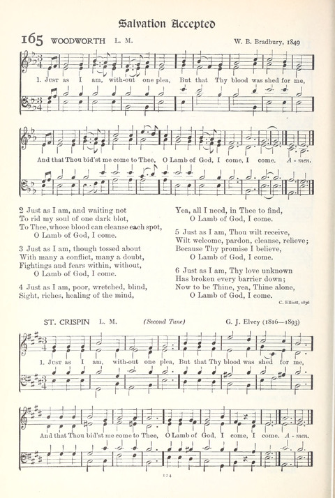 Hymns of Worship and Service: College Edition page 124